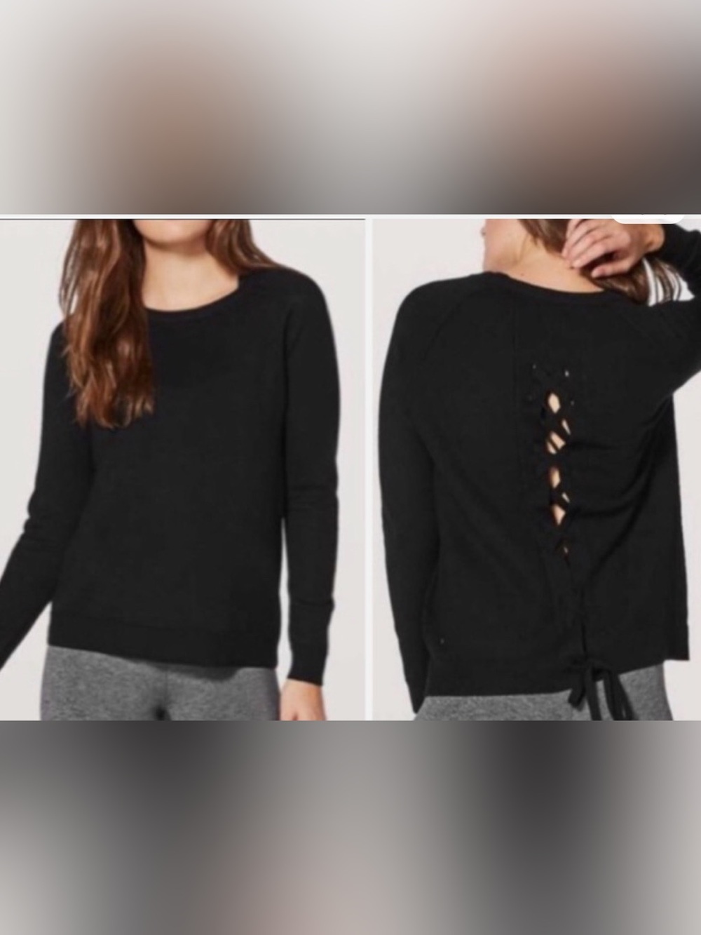 Lululemon Merino Wool Tied To You Sweater